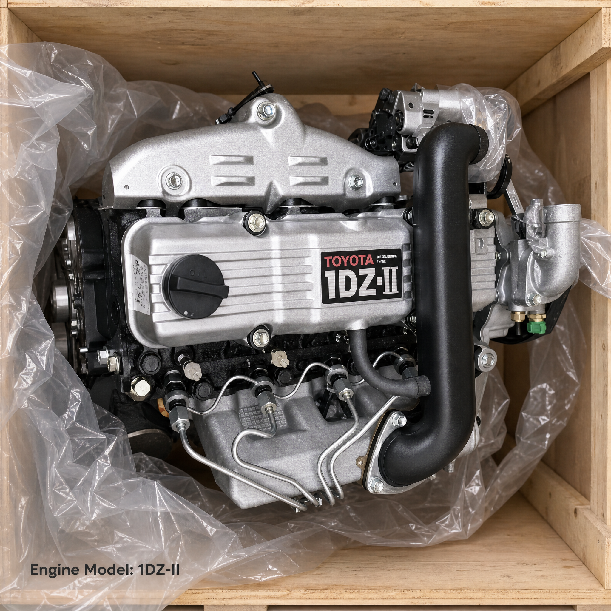ENGINE ASSY — 1DZ-II — Moteur / groupe motopropulseur · OE 1DZ-II Representative image of JIA CHENG overseas B2B forklift and OE parts export workflow.