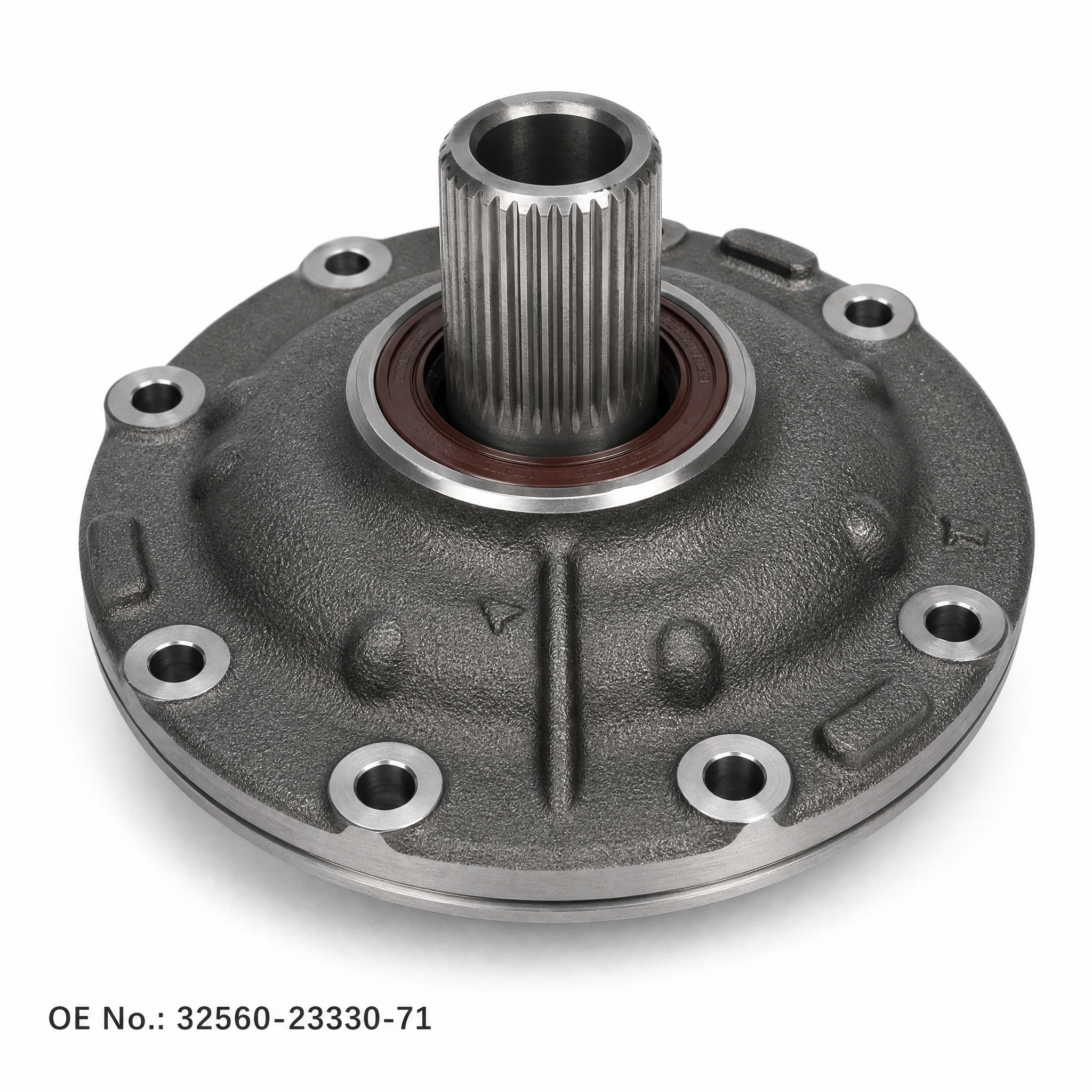PUMP ASSY, OIL — 32560-23330-71 — Système hydraulique · OE 32560-23330-71 Representative image of JIA CHENG overseas B2B forklift and OE parts export workflow.