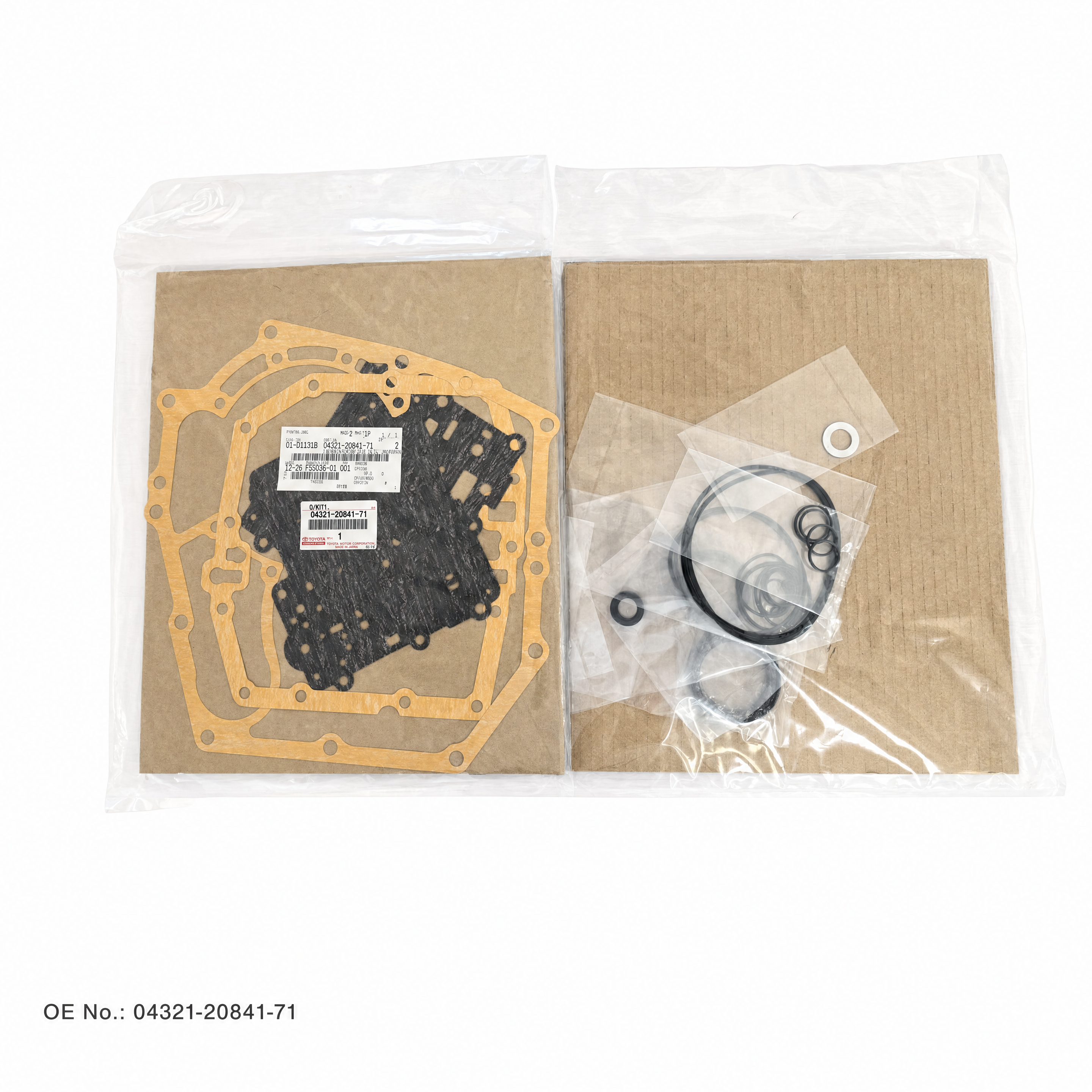TRANSMISSION O/H KIT, AUTOMATIC — 04321-20841-71 (OE 04321-20841-71) — Pièces de rechange standard pour chariots élévateurs, applicable to Toyota 8F15-30. OE forklift part available on inquiry from JIA CHENG.