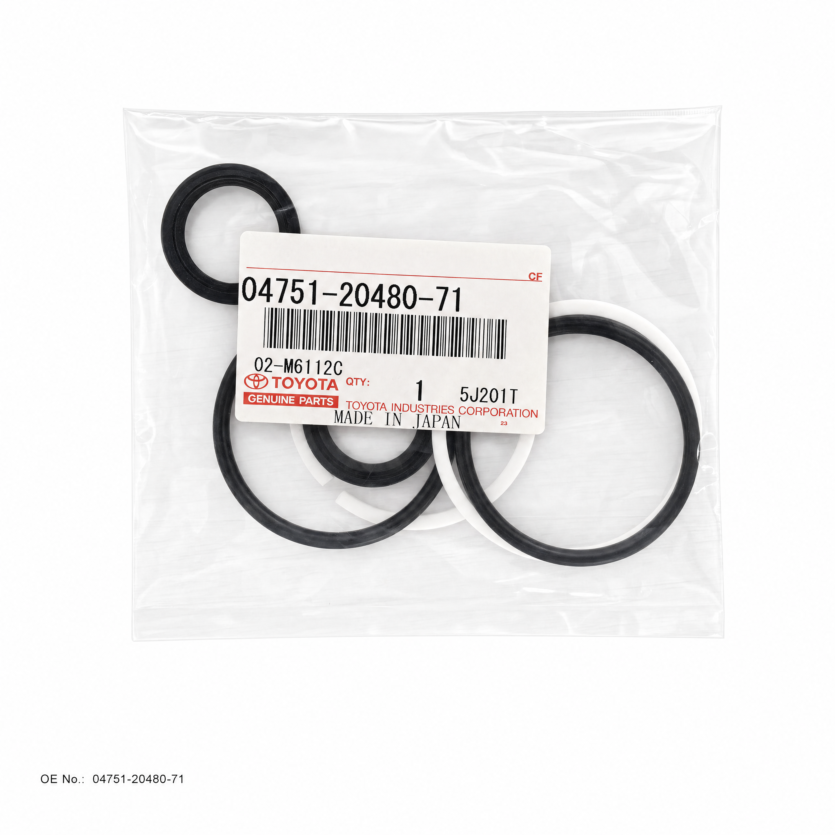 O/H KIT, CYLINDER, SIDE SHIFT — 04751-20480-71 (OE 04751-20480-71) — Pièces de rechange standard pour chariots élévateurs, applicable to Toyota 7/8F10-30. OE forklift part available on inquiry from JIA CHENG.
